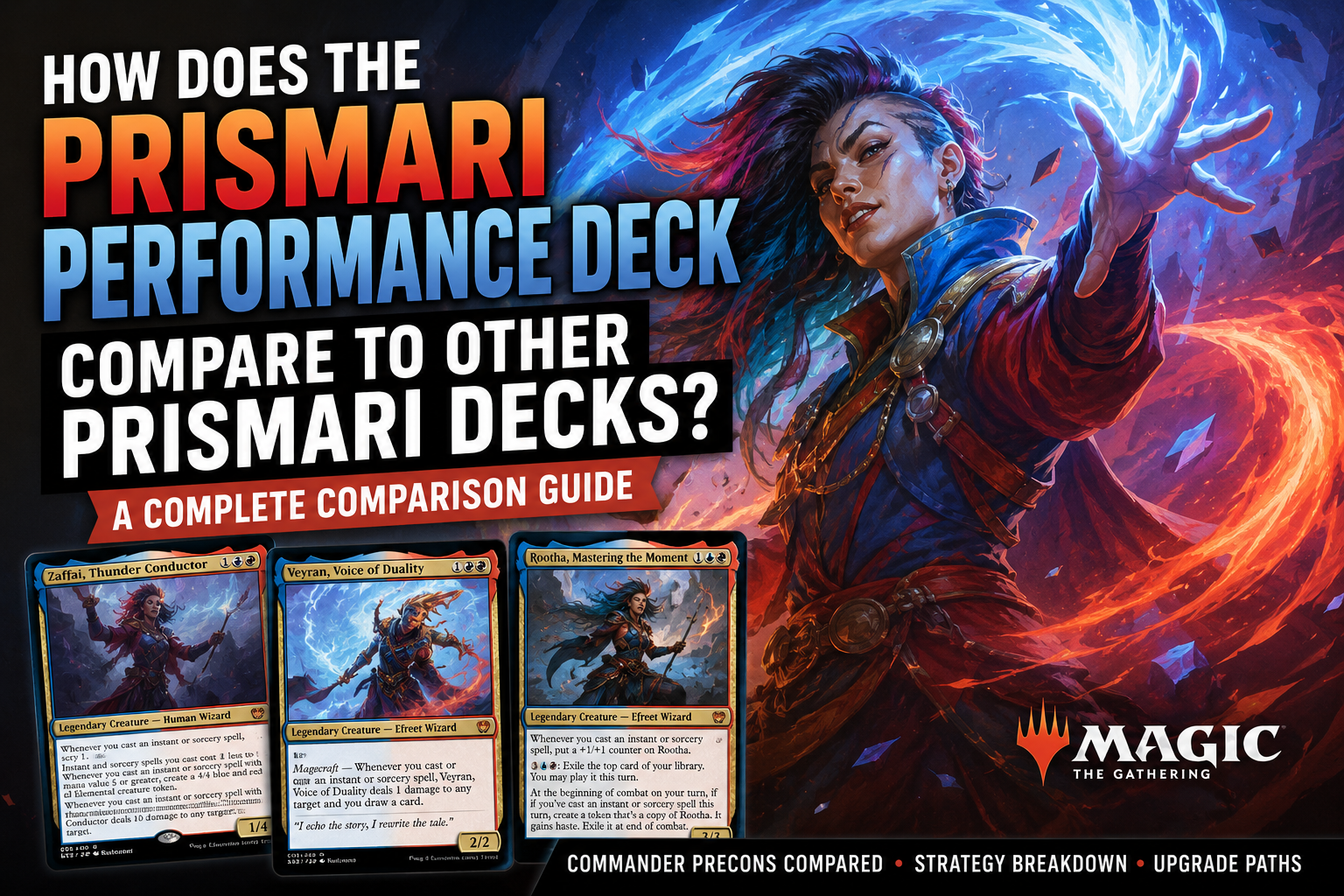 You are currently viewing How Does The Prismari Performance Deck Compare To Other Prismari Decks?