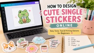 Read more about the article How To Design Cute Single Stickers Online
