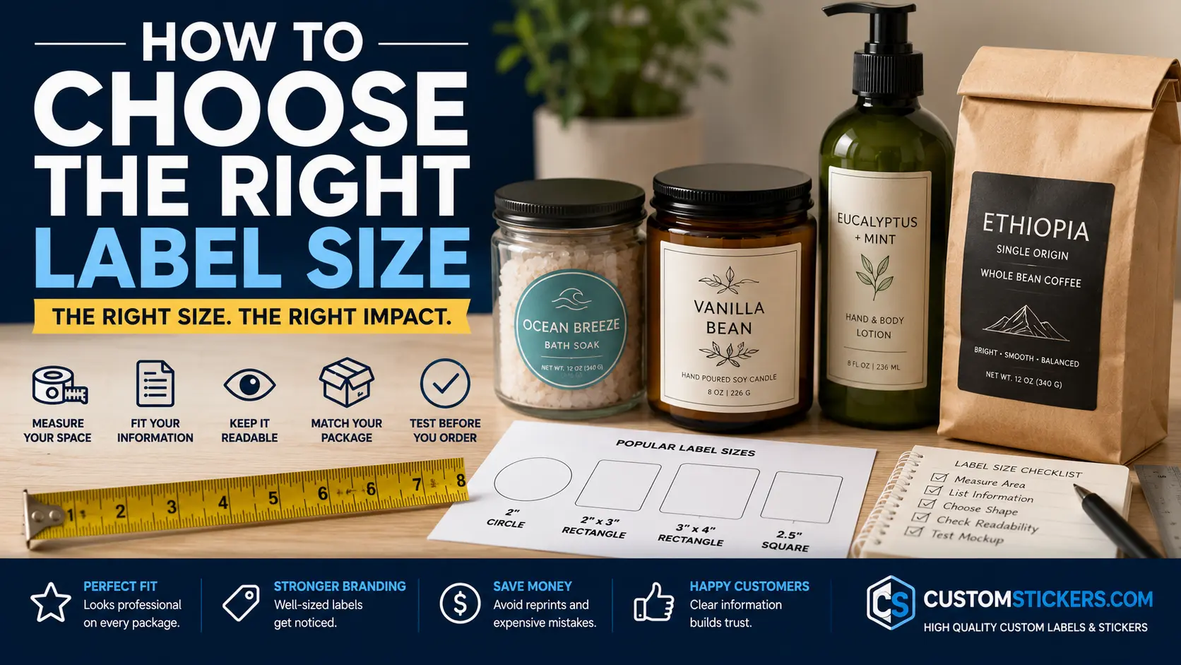 Read more about the article How To Choose The Right Label Size