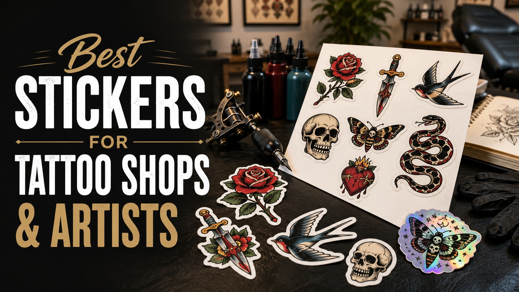 Read more about the article Best Stickers for Tattoo Shops and Artists