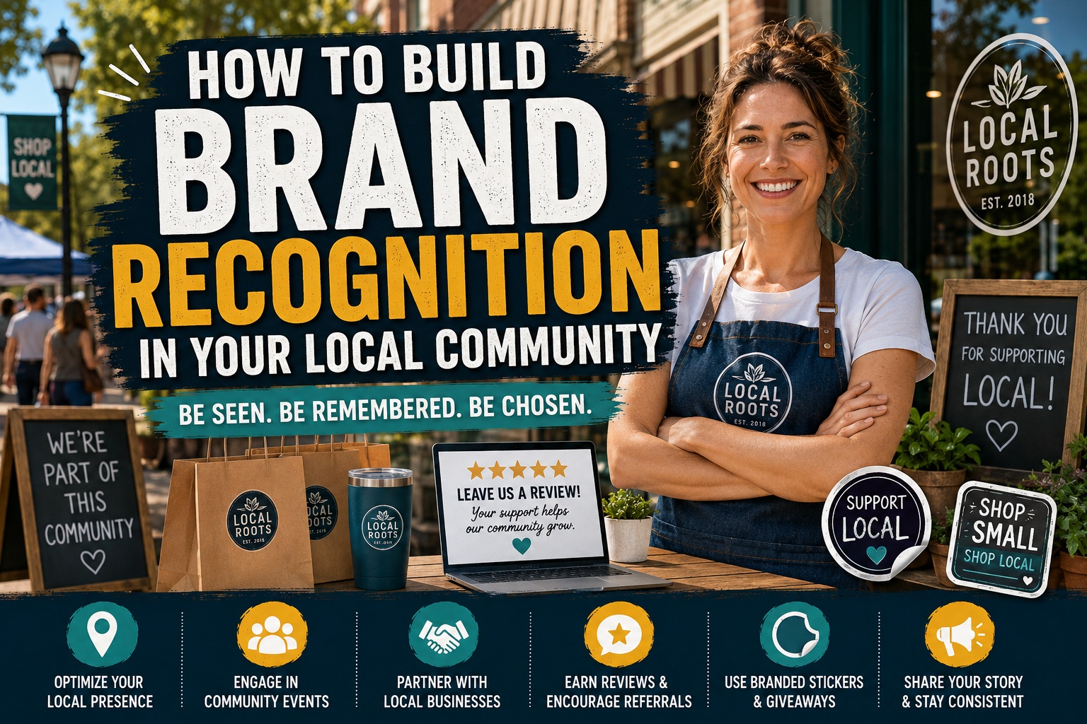 Read more about the article How to Build Brand Recognition in Your Local Community